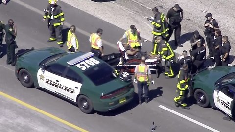 VIDEO: Car chase through Miami-Dade, Broward ends in Palm Beach County