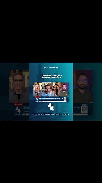 Debate: ir ou não às manifestações pró-Deltan? Constantino, Ana e Paulo explicam pontos de vista