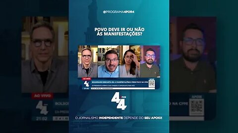 Debate: ir ou não às manifestações pró-Deltan? Constantino, Ana e Paulo explicam pontos de vista