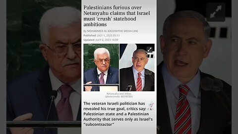 Furious! #abbas #netanyahu #Palestine #Palestinian #Israel #USA #America