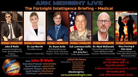 The Fortnight Intelligence Briefing - Medical - John B Wells LIVE