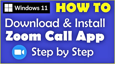 How to Install Zoom on Windows 11 | Download & Install Zoom App in Windows 11