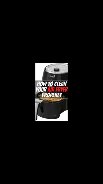 How To Clean Your Air Fryer Properly!! #Shorts #keto
