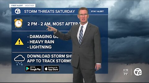 More rain chances this weekend