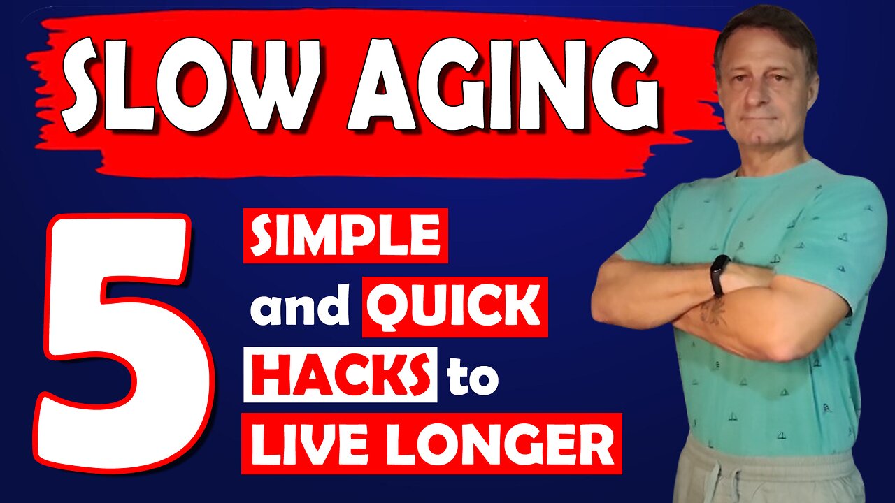 This is Why You’re Aging Faster - 5 Simple Ways to Slow It