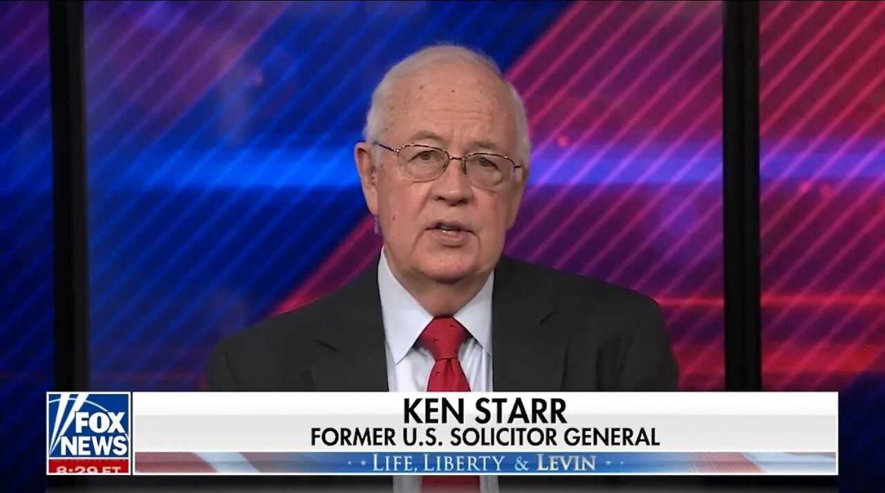 Ken Starr: Democrats Want A Radical Expansion Of Roe v Wade