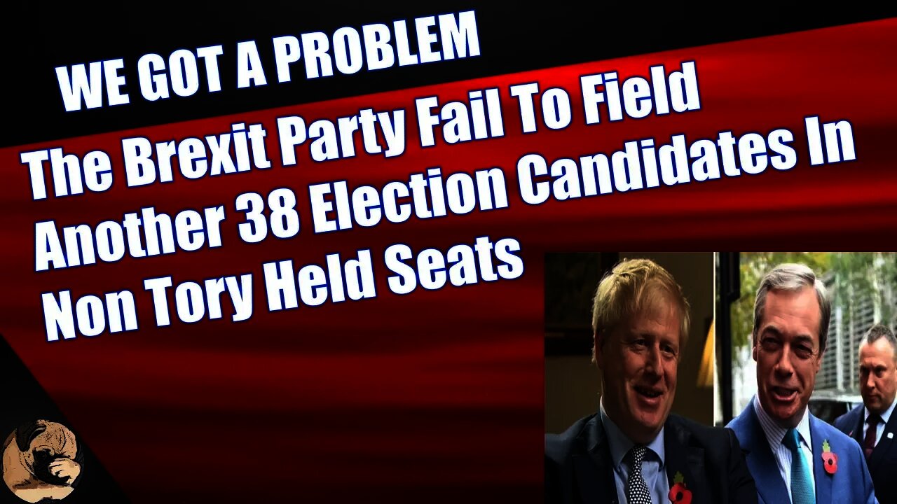 The Brexit Party Fail To Field Another 38 Election Candidates In Non-Tory Held Seats