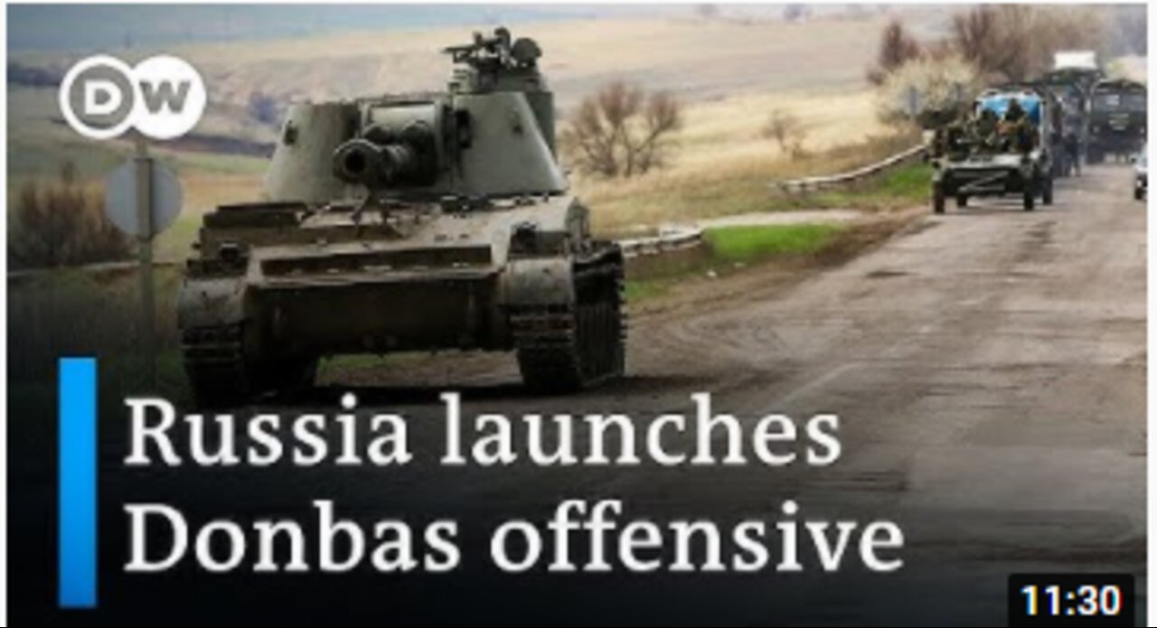 "Battle for the Donbas has begun", says Zelenskyy as Ukrainians brace for more horror