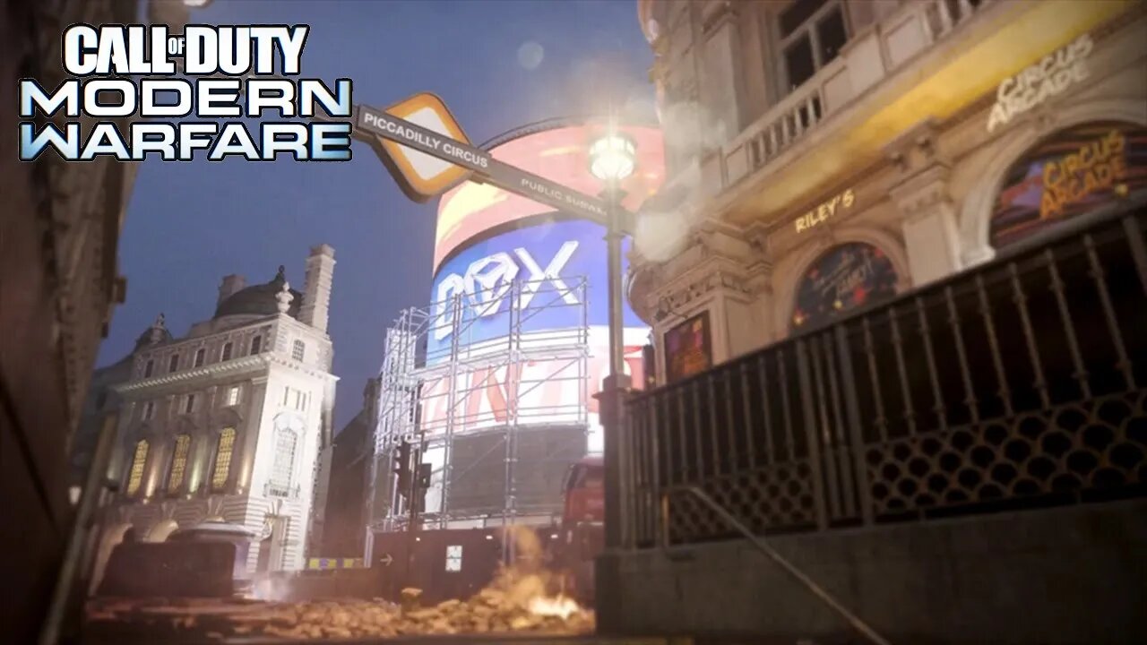 Modern Warfare 2019 MP Map Piccadilly Gameplay