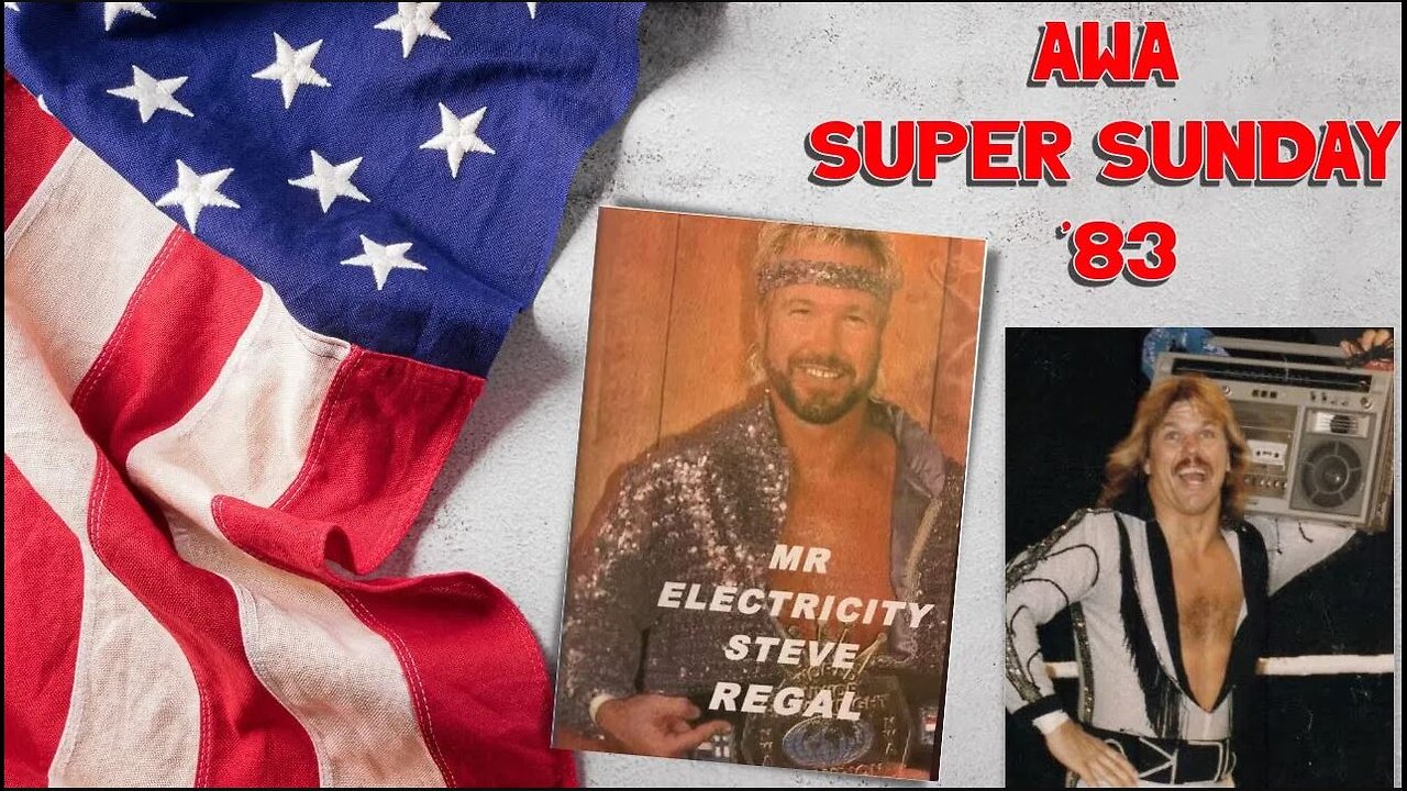 AWA Super Sunday ' 83 - Part 3 - STEVE REGAL vs BUCK ZUMHOFFE