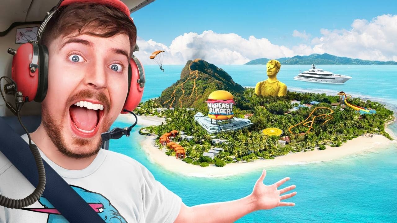 mrbeast 100M I Gave My 100,000,000th Subscriber An Island