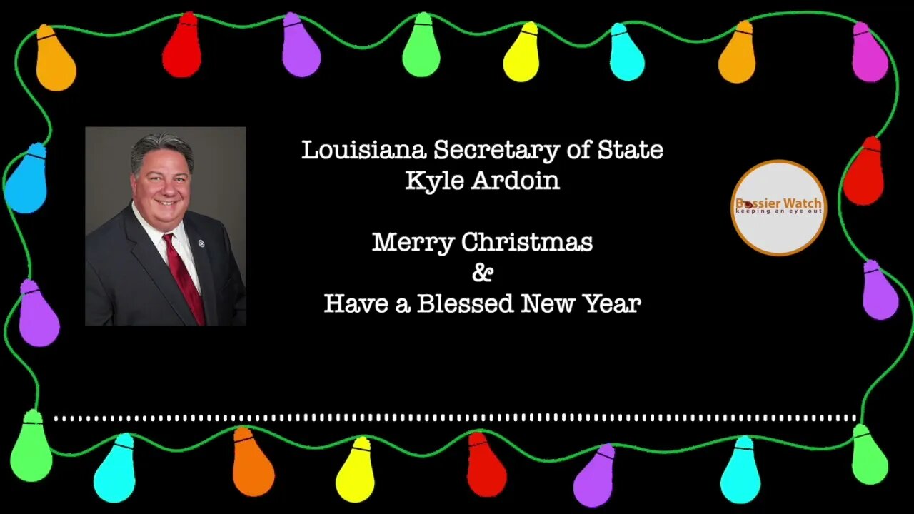 Merry Christmas to all - from Kyle Ardoin ✝️🎅🏻