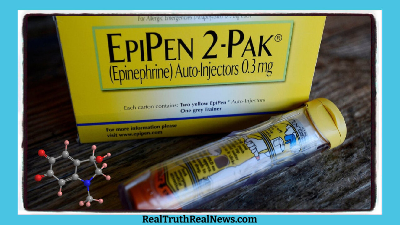 👀 This is Weird ☣ Is there an Epi-Pen and Adrenochrome Connection? 🩸You Be the Judge ⭐ Links 👇