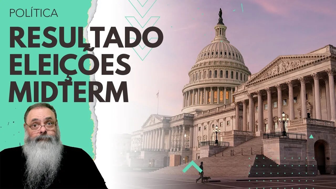 LIVE: PRIMEIROS RESULTADOS da ELEIÇÃO MIDTERM AMERICANA. Republicanos vão GANHAR a CÂMARA?