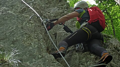 Via ferata na Mučnju (The Via Ferrata on Mt. Mučanj)