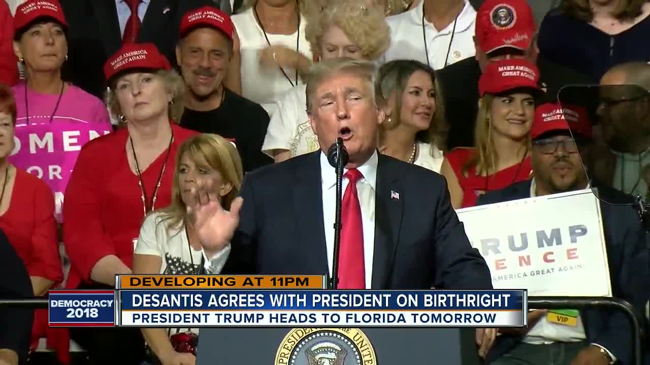 Trump, Obama head to Florida in last push to rally voters before Election Day