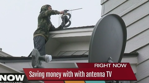 Saving money with with antenna TV