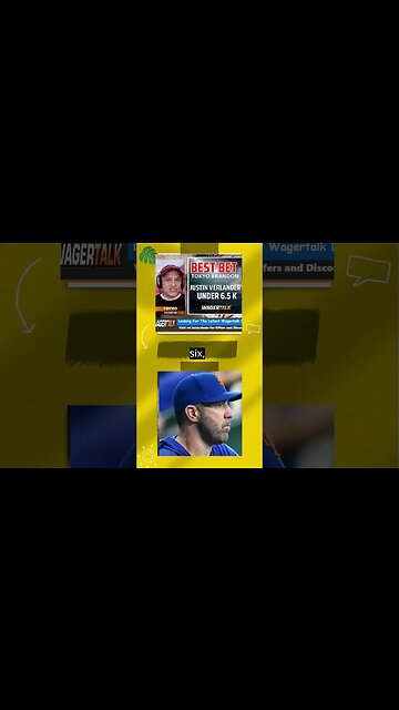 ⚾️ How Many Strikeouts Will Justin Verlander Have Tonight? Get MLB Strikeout Props For Today!