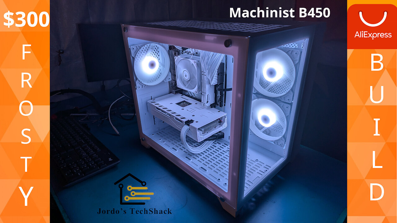 Another Frosty Build: Ava’s Roblox PC - Machinist B450, SOYO RX 560XT, DIYPC Q3v2