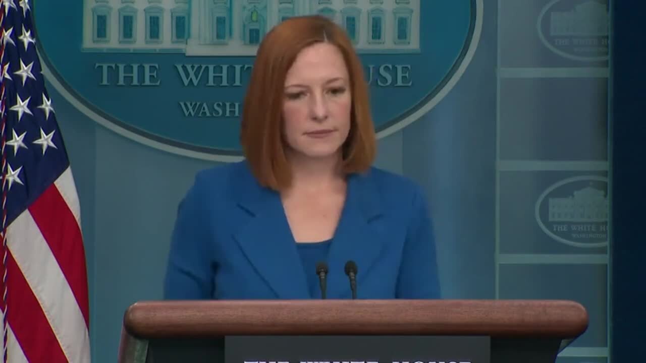 Psaki Walks Backs Biden's Comment That It's Up To You Whether To Wear A Mask