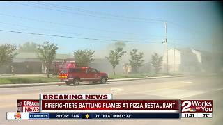 Fire breaks out at south Tulsa pizza restaurant