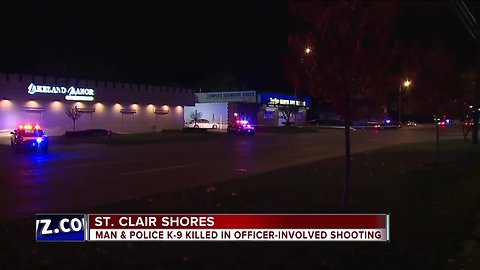 Man & police K-9 killed in officer-involved shooting