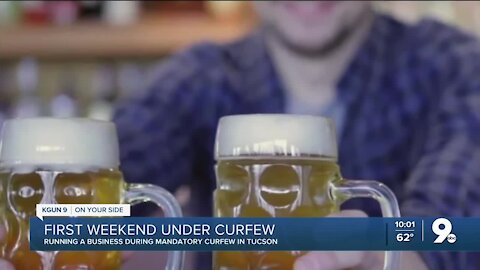 Running a business during mandatory curfew
