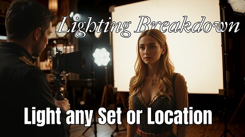 Lighting for camera breakdown using Blackmagic Cinema Camera #bmcc, #bmmcc, #canon, & #Nanlite.