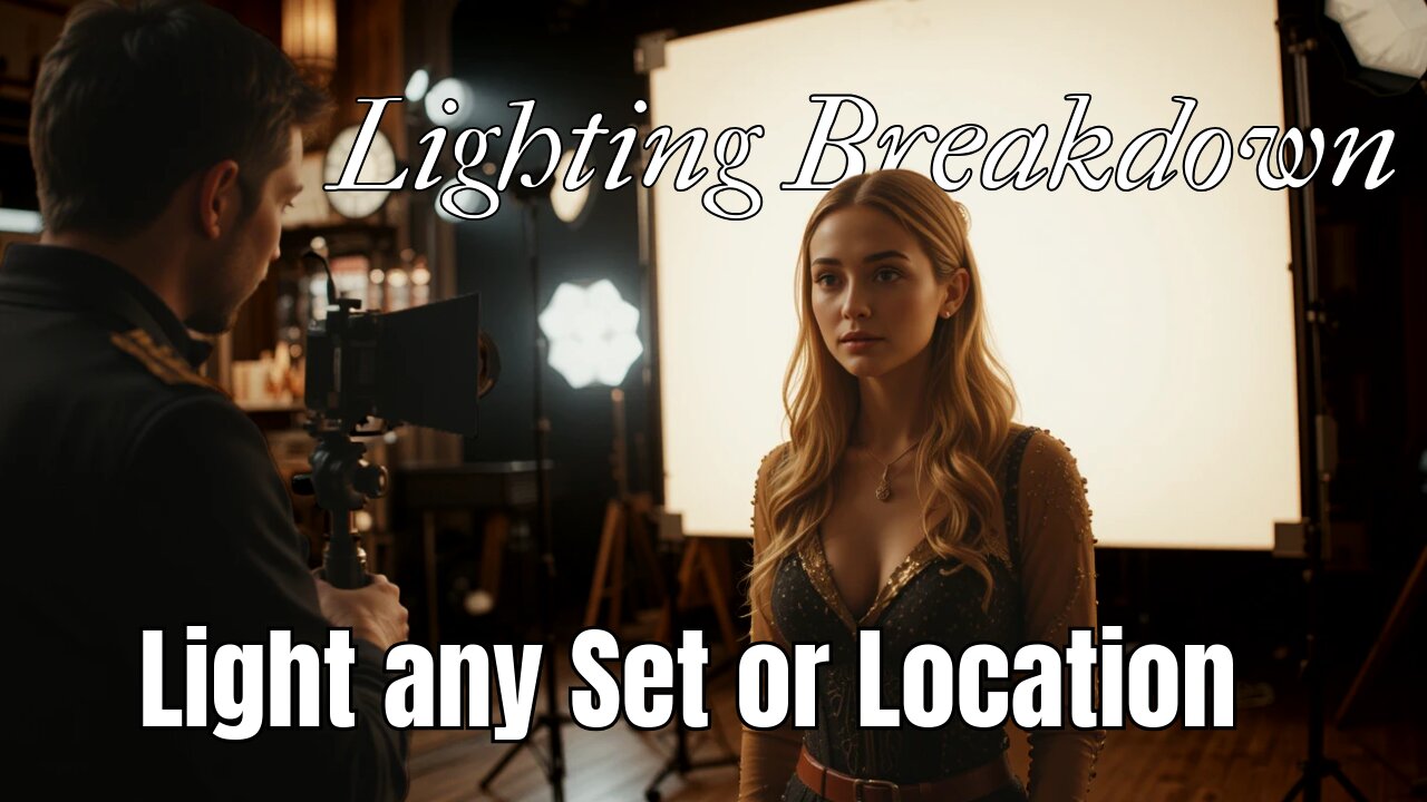 Lighting for camera breakdown using Blackmagic Cinema Camera #bmcc, #bmmcc, #canon, & #Nanlite.