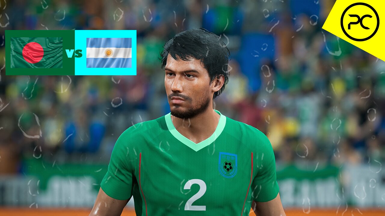 eFootball 2025 PC | Bangladesh vs Argentina | 144 fps Gameplay | Phil Gaming OP