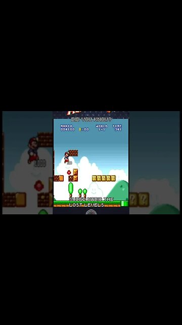 Did You Know - Lost Levels - 1 Up Shell Kick