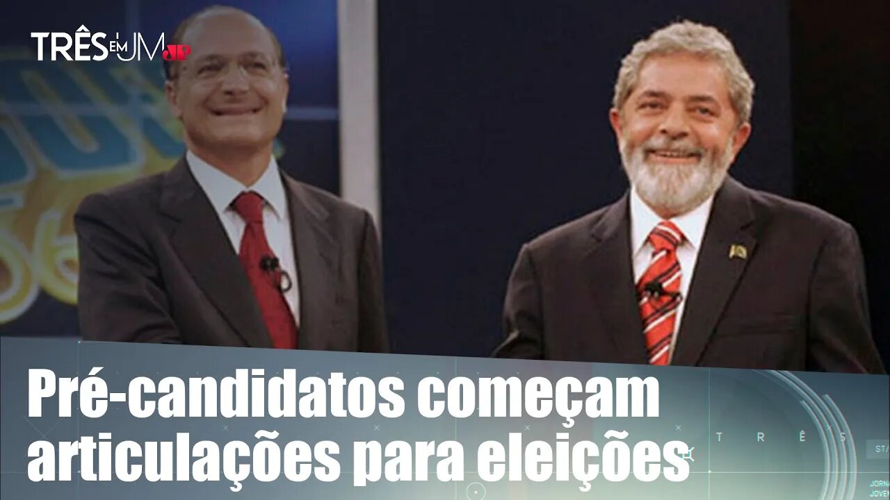 Lula diz que Alckmin como vice será bom para o Brasil