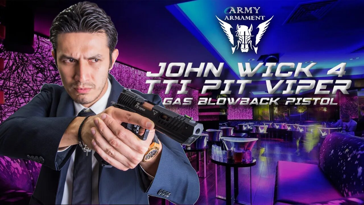 John Wick 4 TTI Pit Viper (by Army Armament) Review – I’m Going to Need a Gun | RedWolf Airsoft