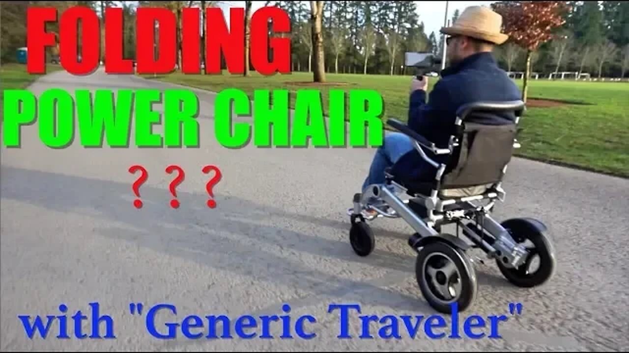 Chinese folding Power Chair Review! (VLOG 398)