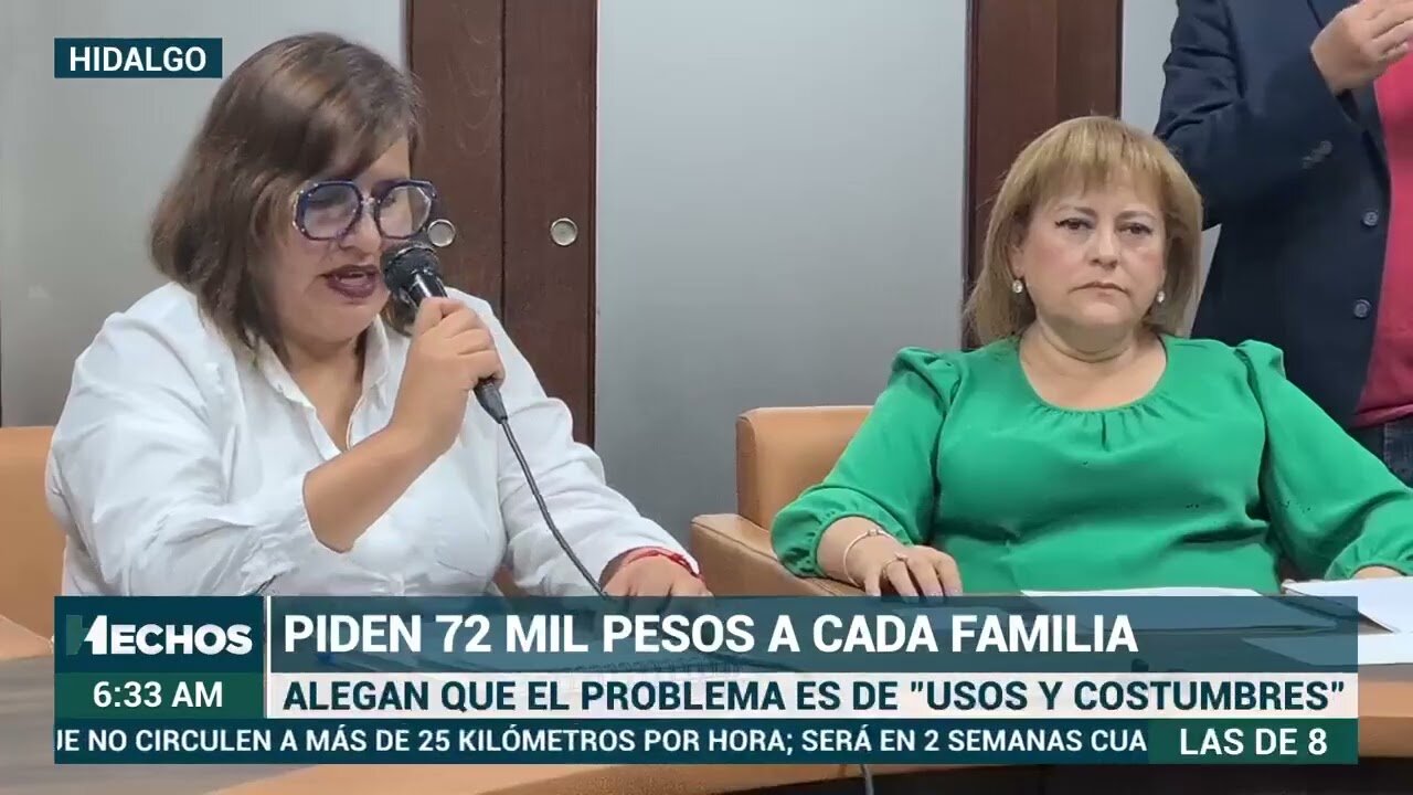 Les piden 72 mil pesos para dejarlos regresar a su hogar: ¡Conflicto por intolerancia religiosa!