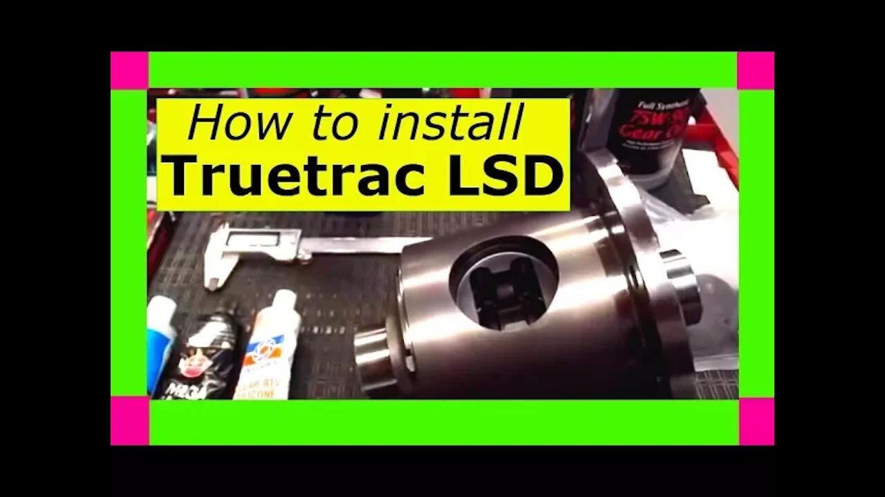 How to install a Detroit Truetrac limited slip differential carrier. ADVANCED INSTRUCTIONS!