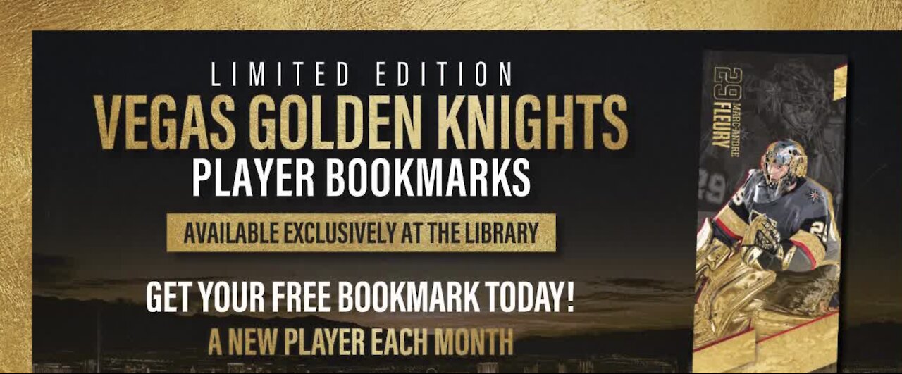 Library District announces 2021 VGK collectible bookmarks