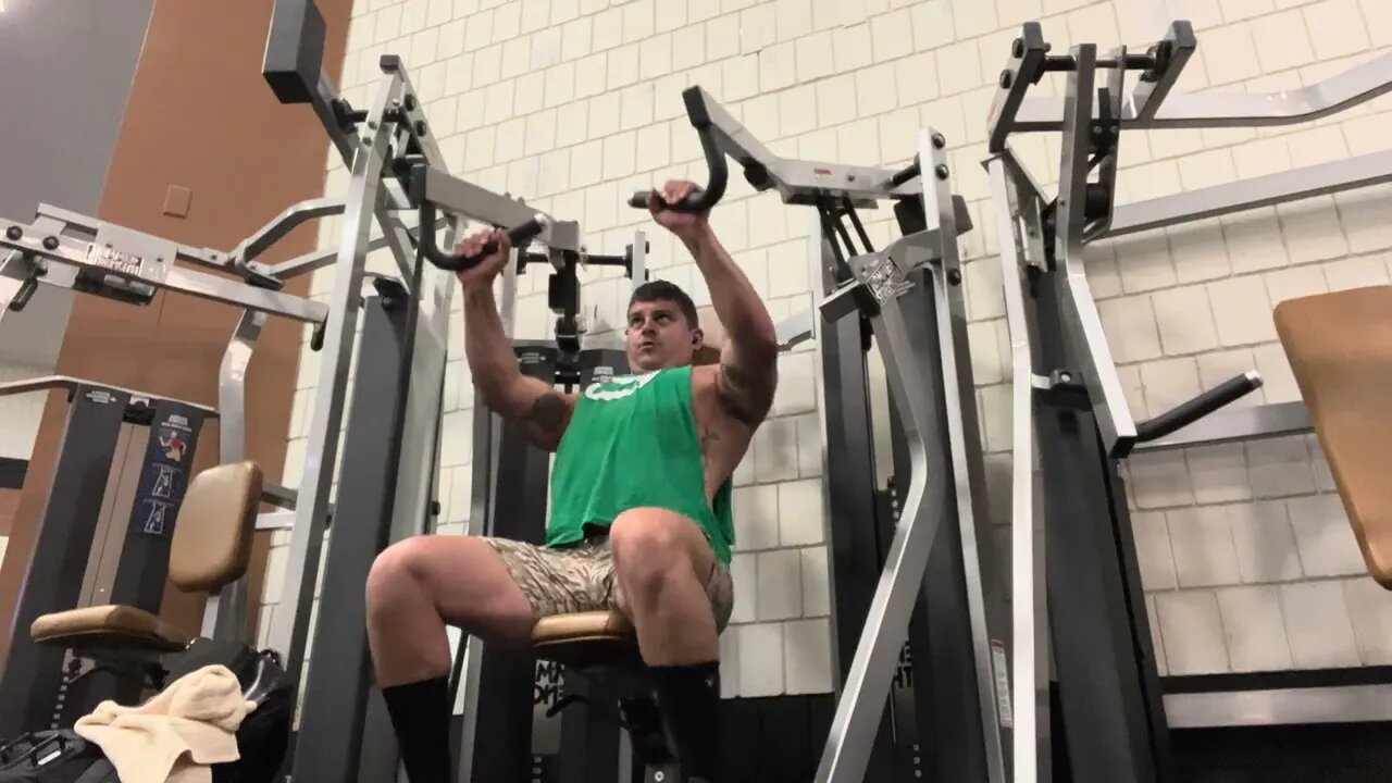 Featured Exercise: Machine Incline Chest Press