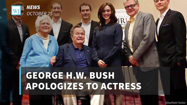 George H.W. Bush Apologizes to Actress Heather Lind After ‘Sexual Assault’ Allegation