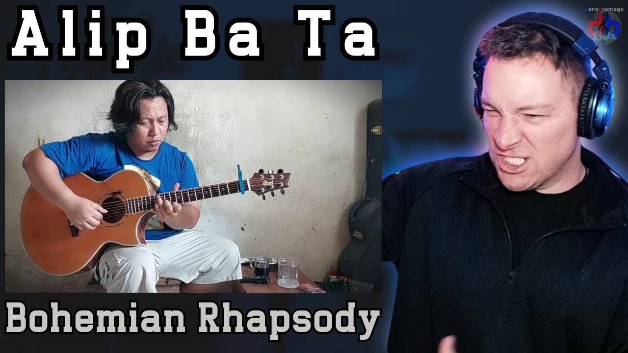 Alip Ba Ta "Bohemian Rhapsody" 🇮🇩 Queen (fingerstyle cover) | DaneBramage Rocks Reaction