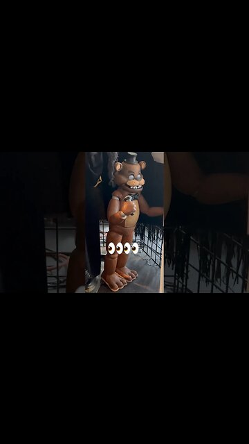 Freddy Fazbear in NYC #fnaf #stumacher #scream7 #freddyfazbear