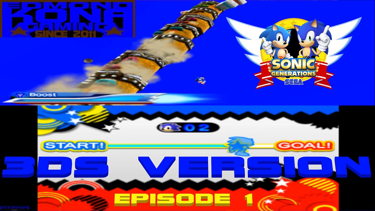 SONIC GENERATIONS 3DS EPISODE 1