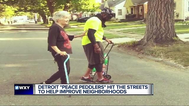 Detroit Peace Peddlers hit the streets to help improve neighborhoods