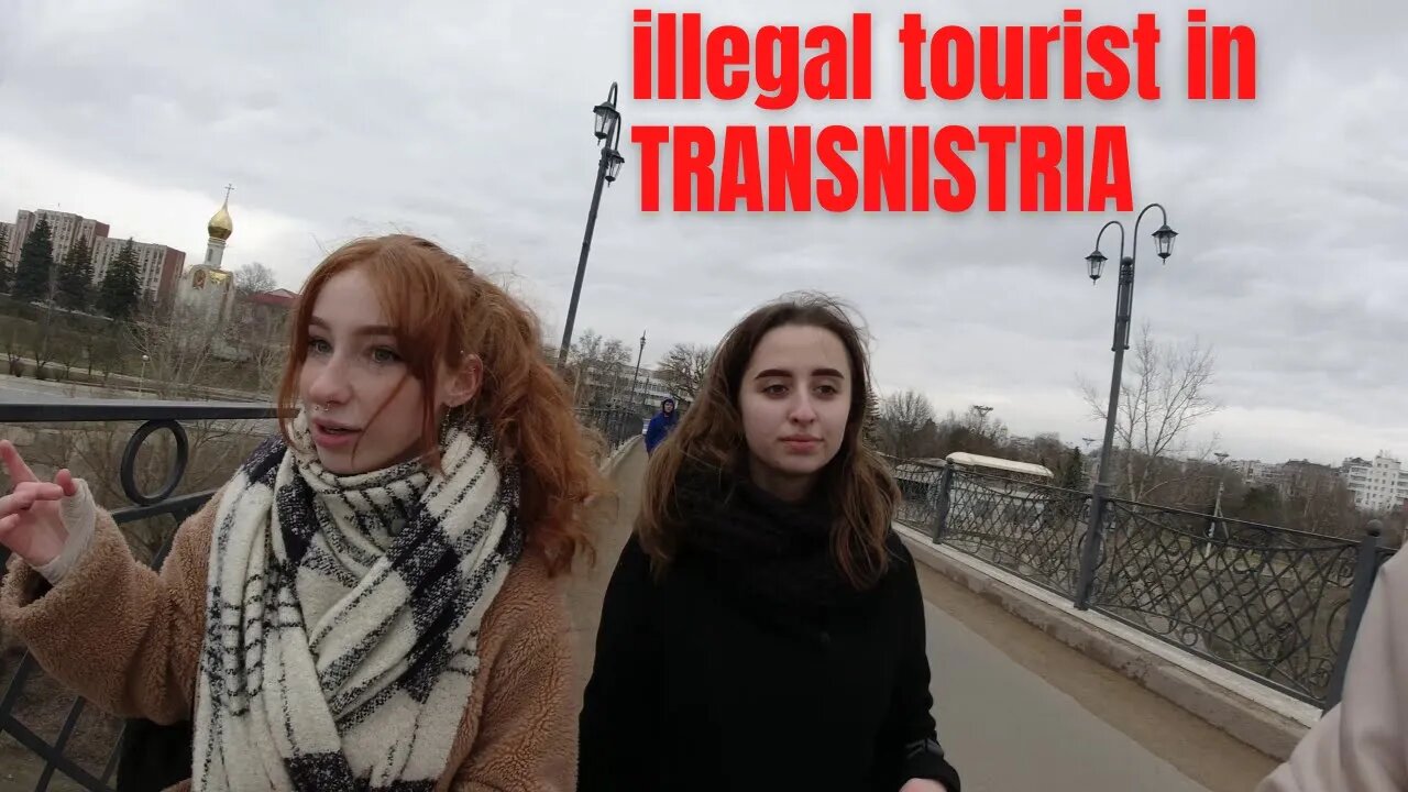 Illegal Tourist in Transnistria ☭ Local Girls Show Me Around