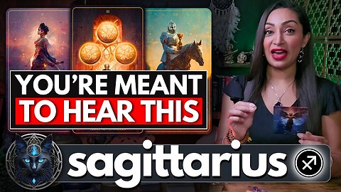 SAGITTARIUS ♐︎ "This Is Huge, You Have To See This!" 🐞 Sagittarius Sign ☾₊‧⁺˖⋆