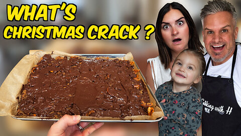 Brits Try Christmas Crack for the first time {What's Christmas Crack] ???