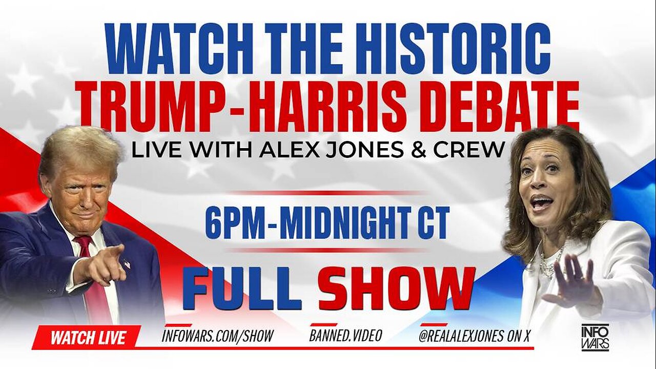 The Historic Trump-Harris Debate Coverage LIVE Here With Analysis