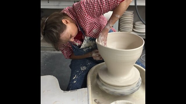 Throwing porcelain bowls