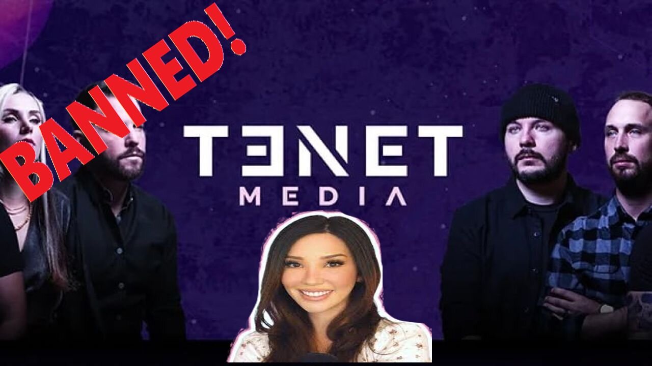 Tenet Media SHUT DOWN by YouTube amid Russian funding