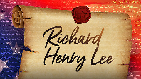 Richard Henry Lee - 56 Signers Of The U.S. Constitution